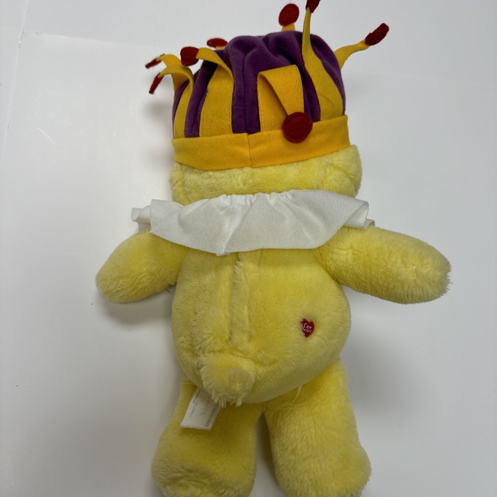 Lot of 2- Care Bears vintage Best Friend Bear 2004‎ And King Funshine Bear 2004 - Picture 8 of 10